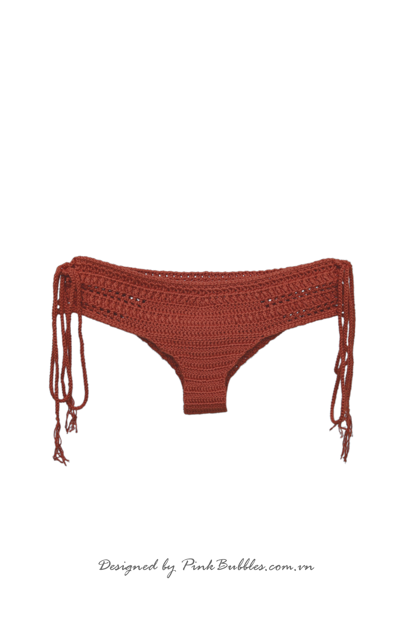 PB Crochet Hawaii-inspired Brief Bikini Bottom