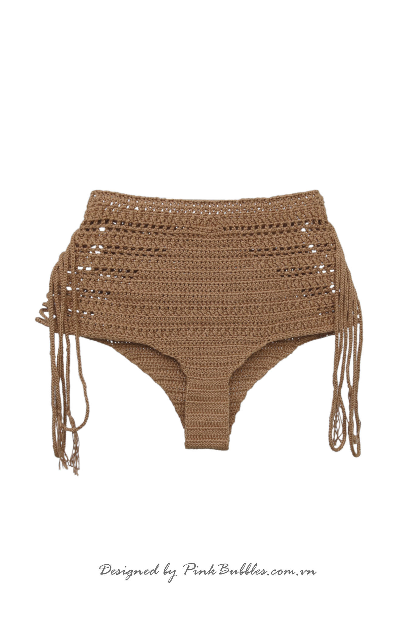 PB Crochet Hawaii-inspired Full-Coverage Bikini Bottom