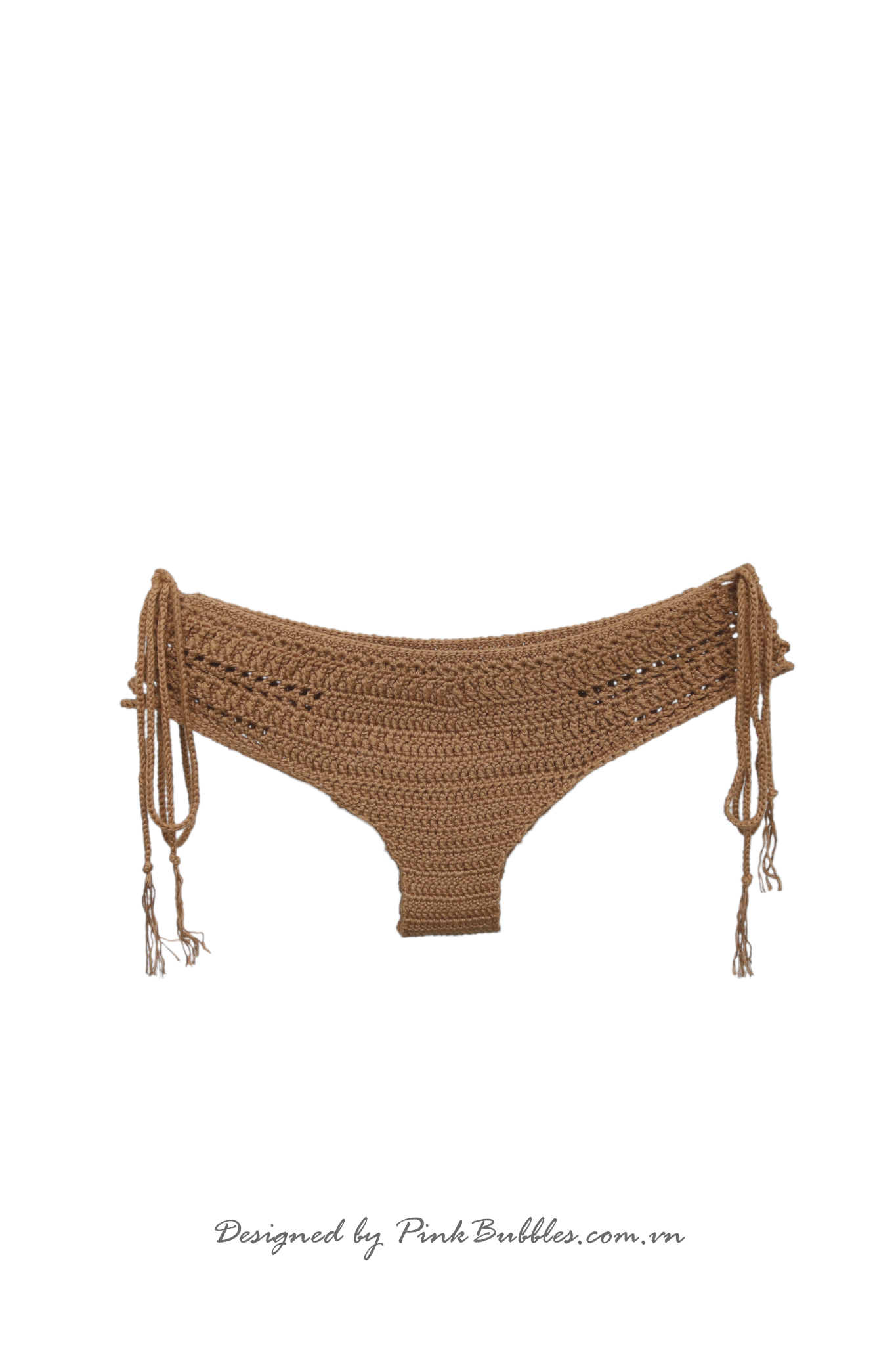 PB Crochet Hawaii-inspired Brief Bikini Bottom