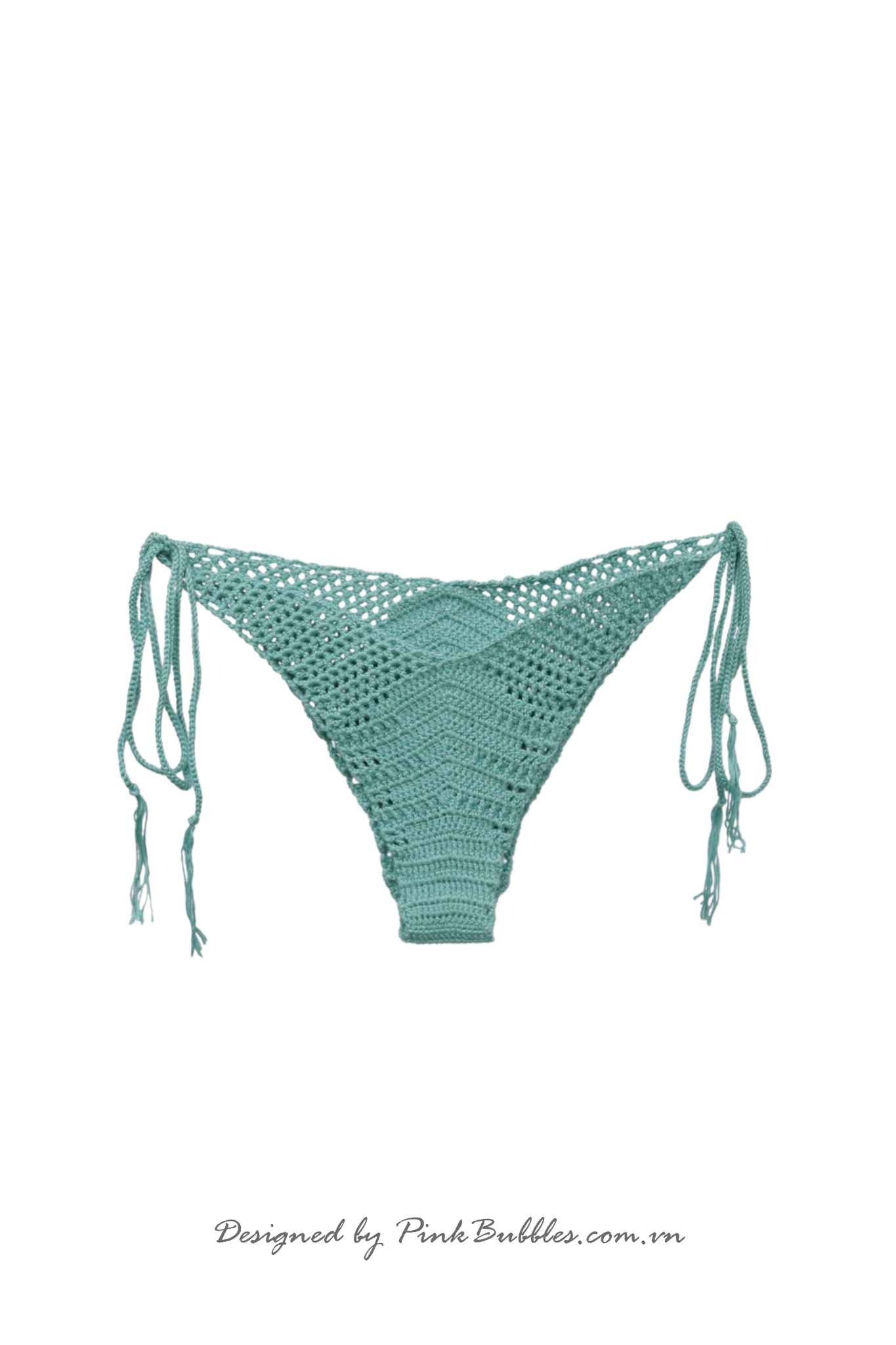 PB Crochet Hawaii-inspired Side-Tie Bikini Bottom
