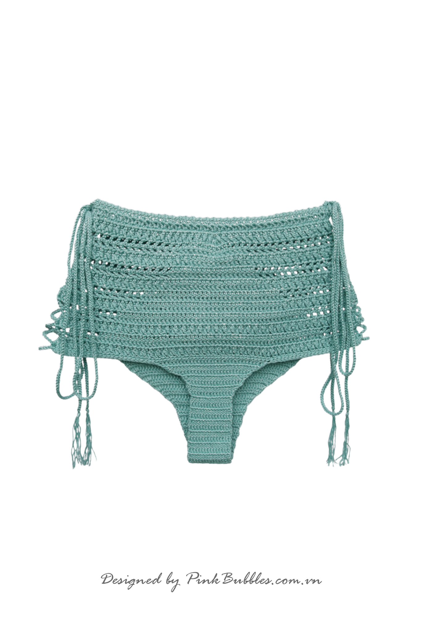 PB Crochet Hawaii-inspired Full-Coverage Bikini Bottom