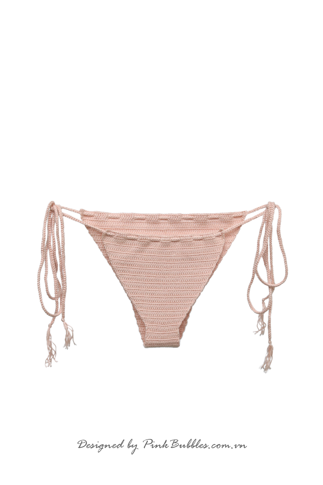 PB Crochet Triangle String Bikini Bottom