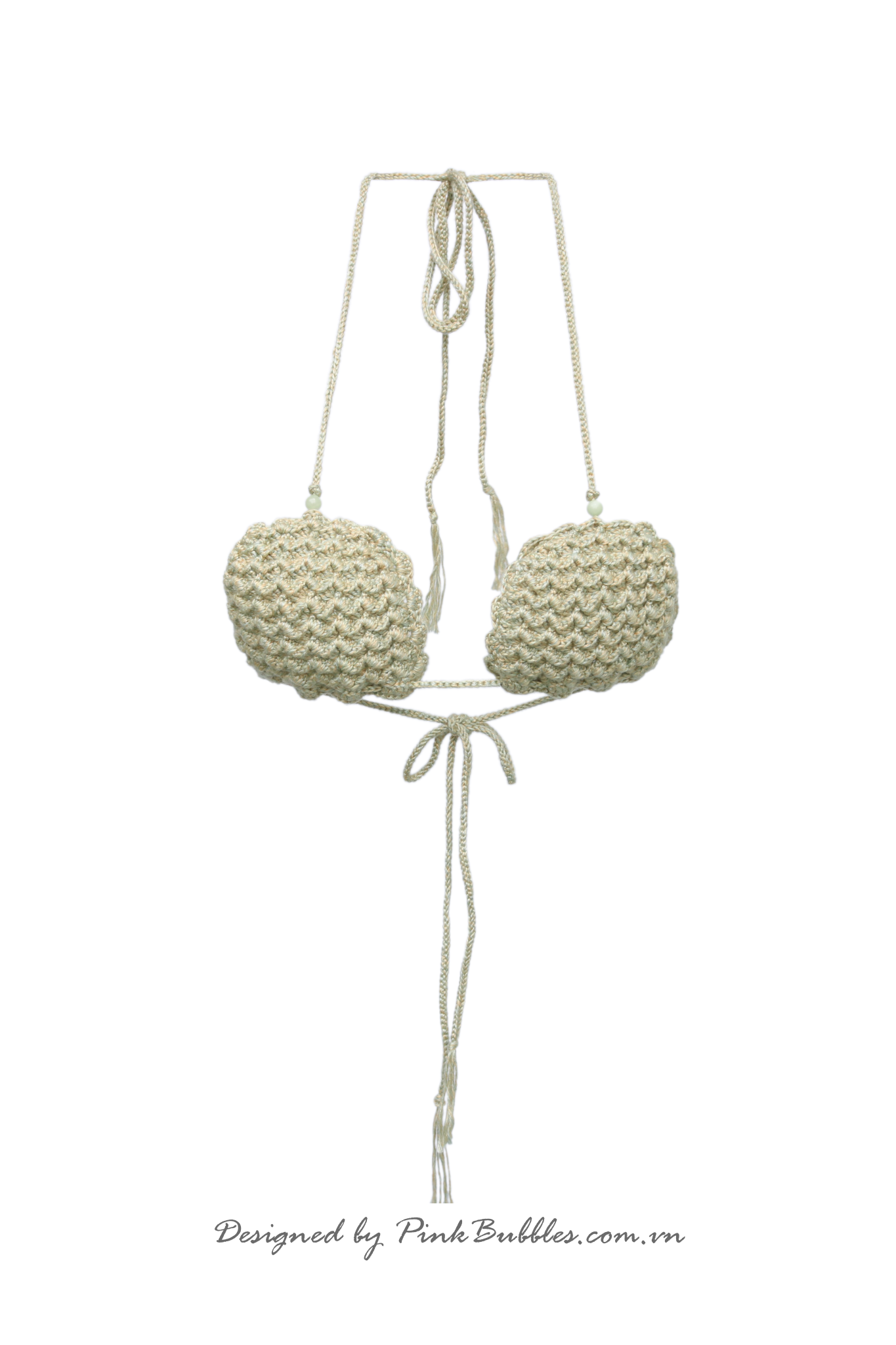 PB Crochet Mermaid Bikini Top