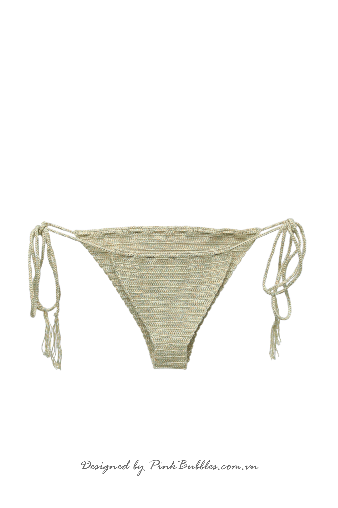 PB Crochet Triangle String Bikini Bottom
