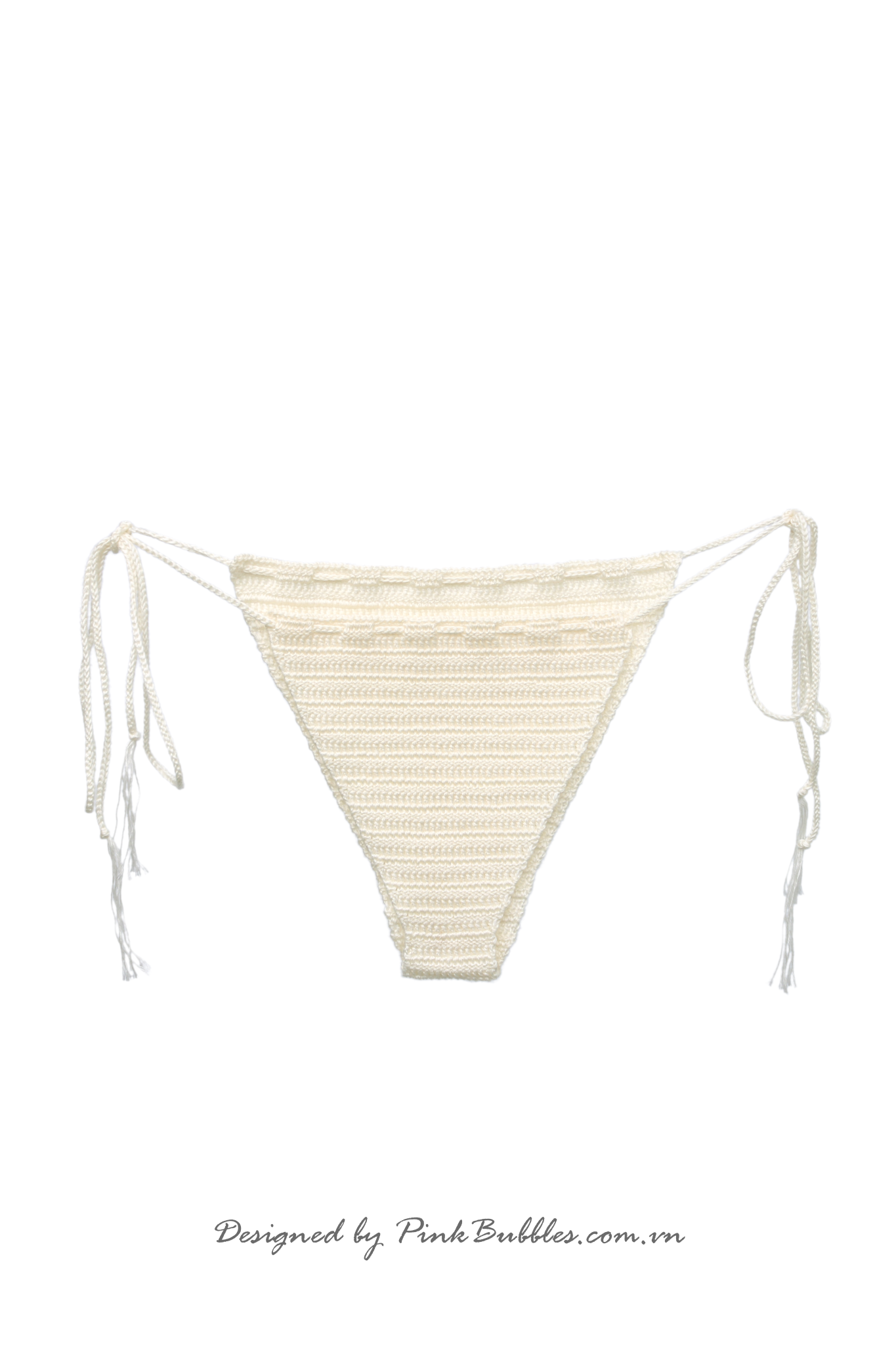 PB Crochet Triangle String Bikini Bottom