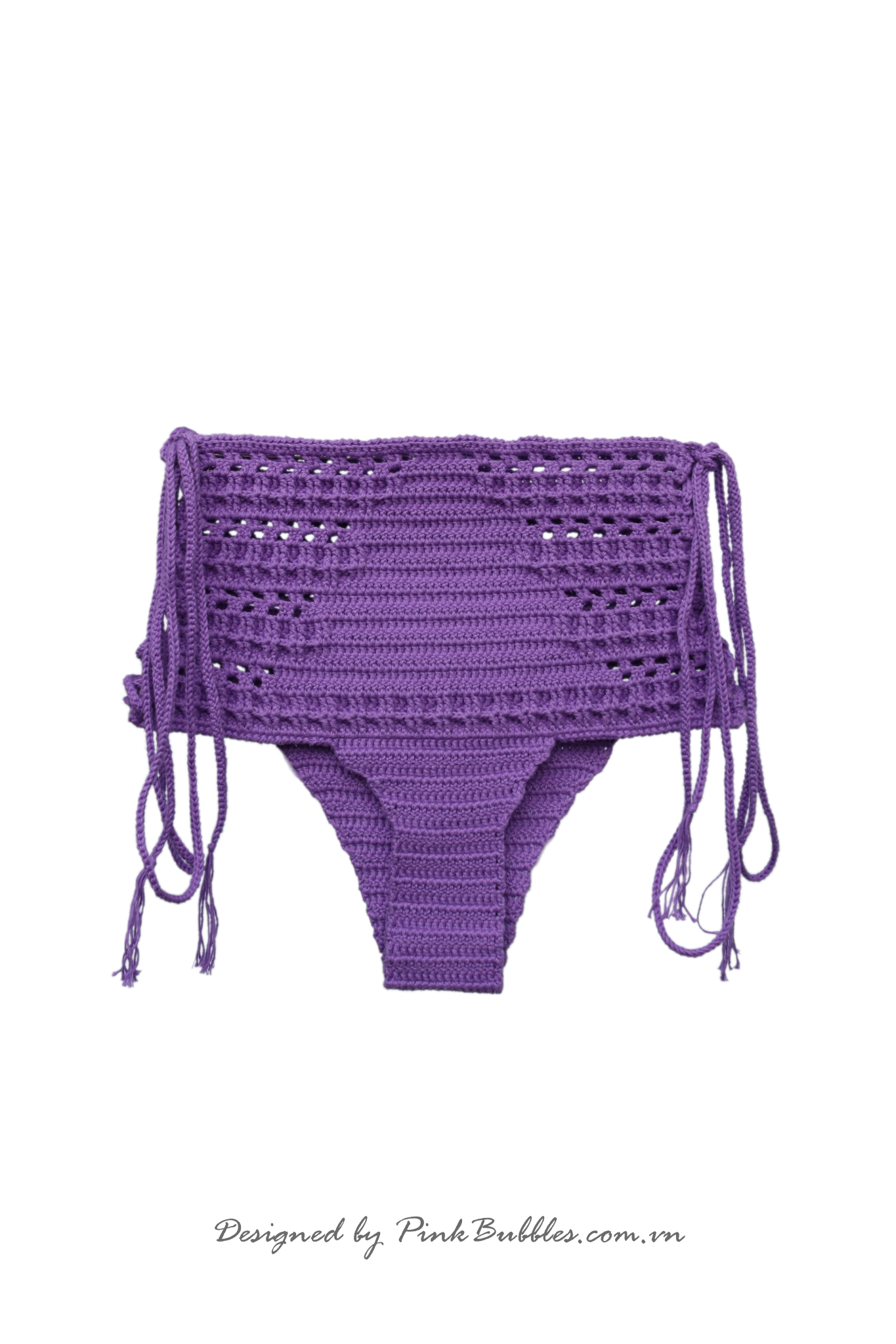 PB Crochet Bubu Full-Coverage Bikini Bottom