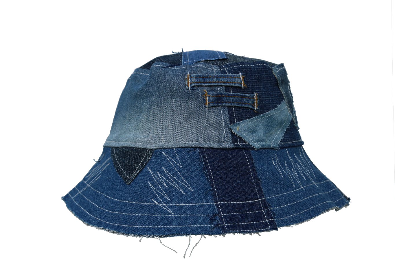 Denim Bucket Hat (Double-sided)