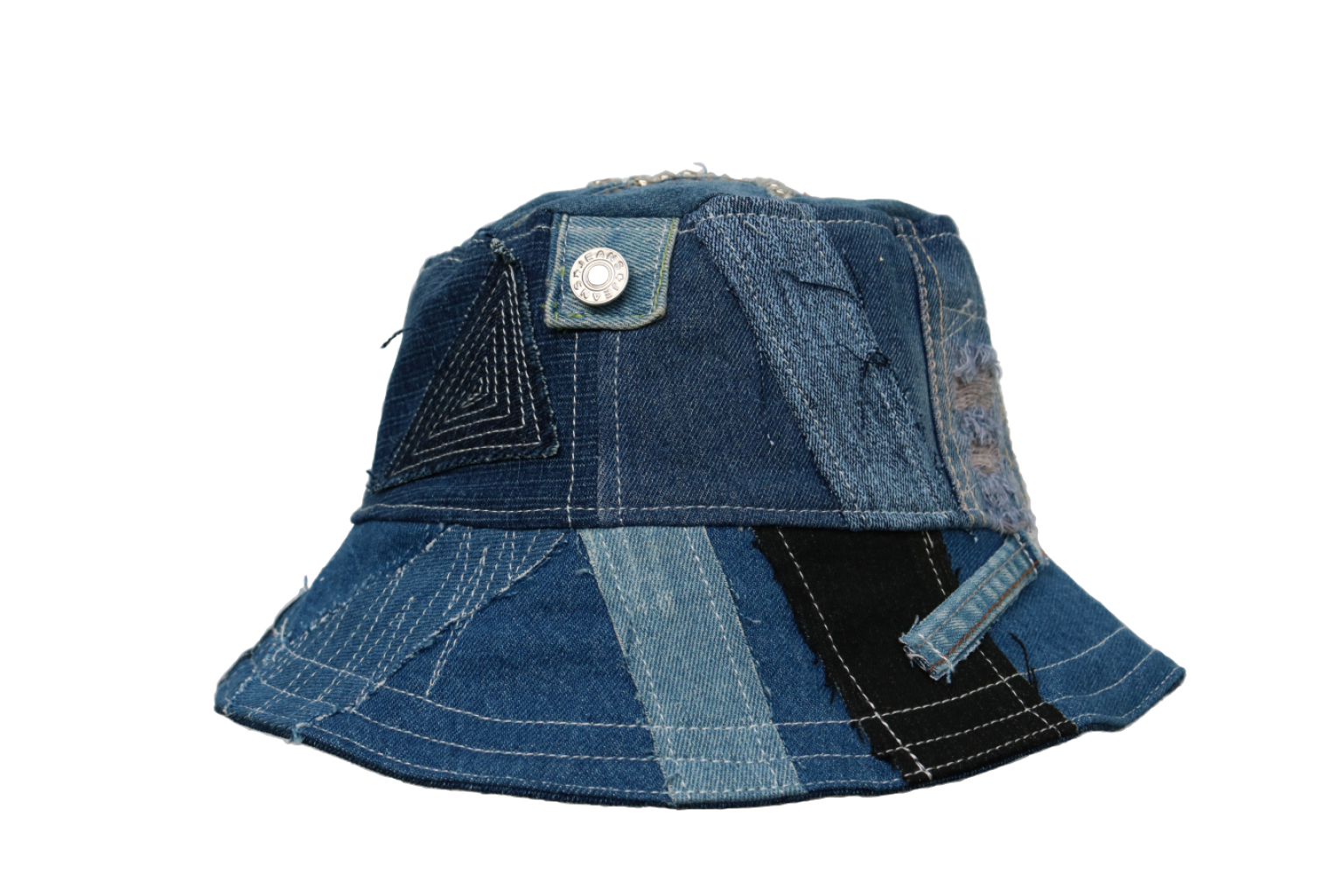 Denim Bucket Hat (Double-sided)
