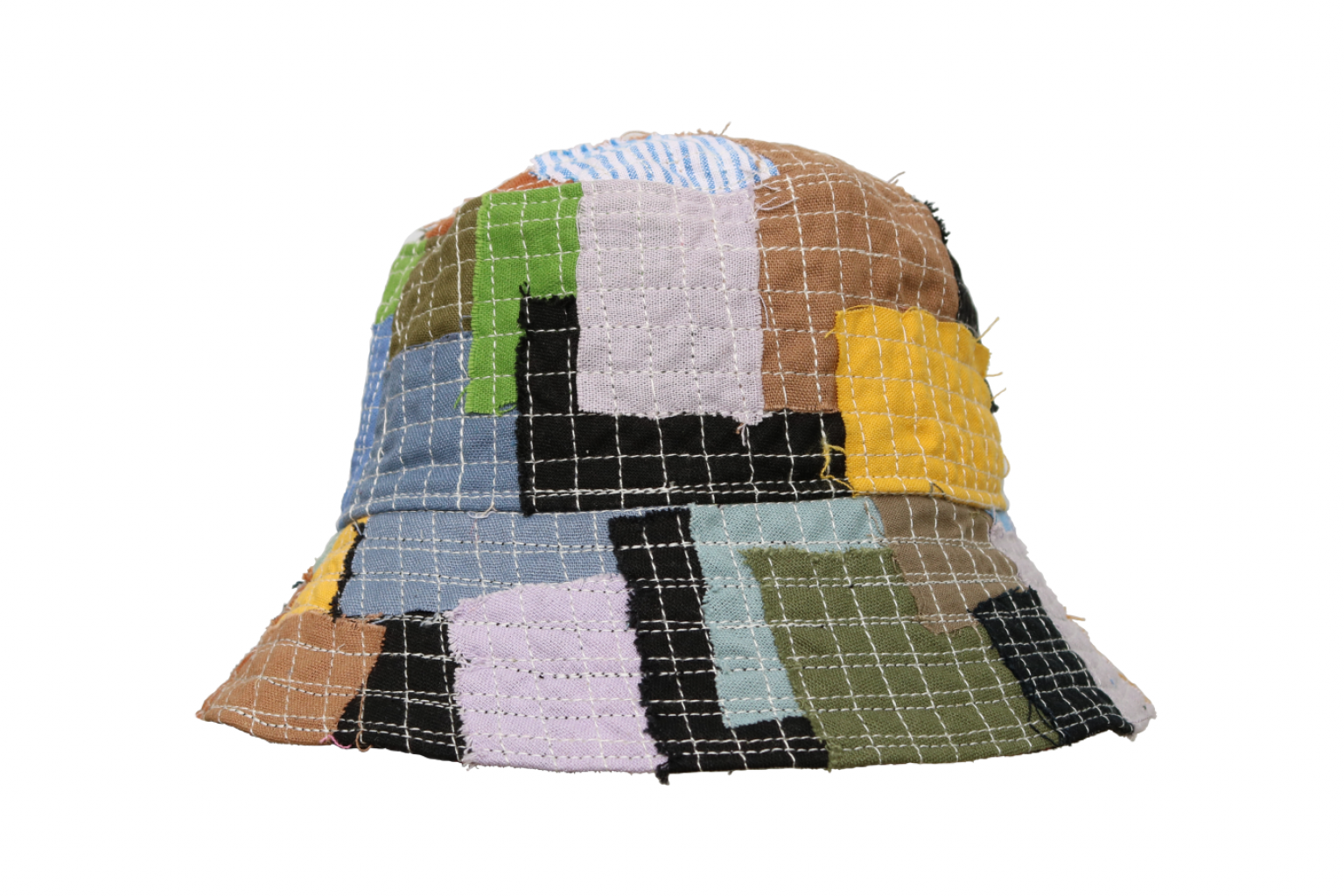 QUILTED BUCKET HAT (double sided)